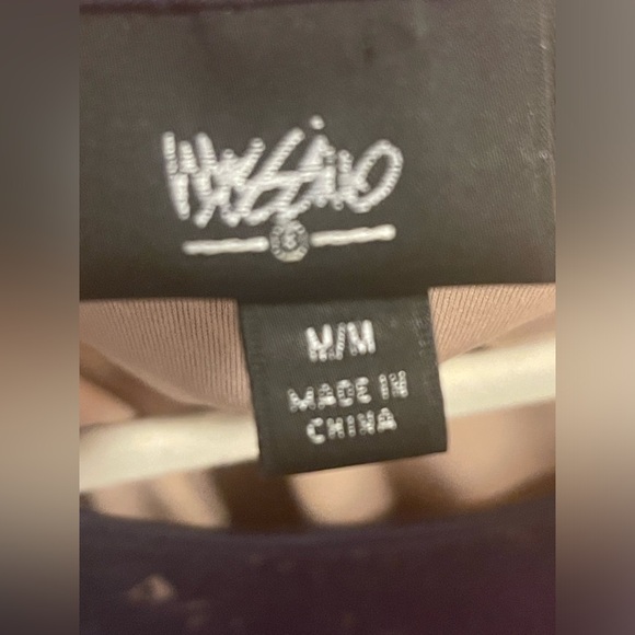 Mossimo Black Racer back Geo lace Midi Dress in medium - Picture 7 of 7